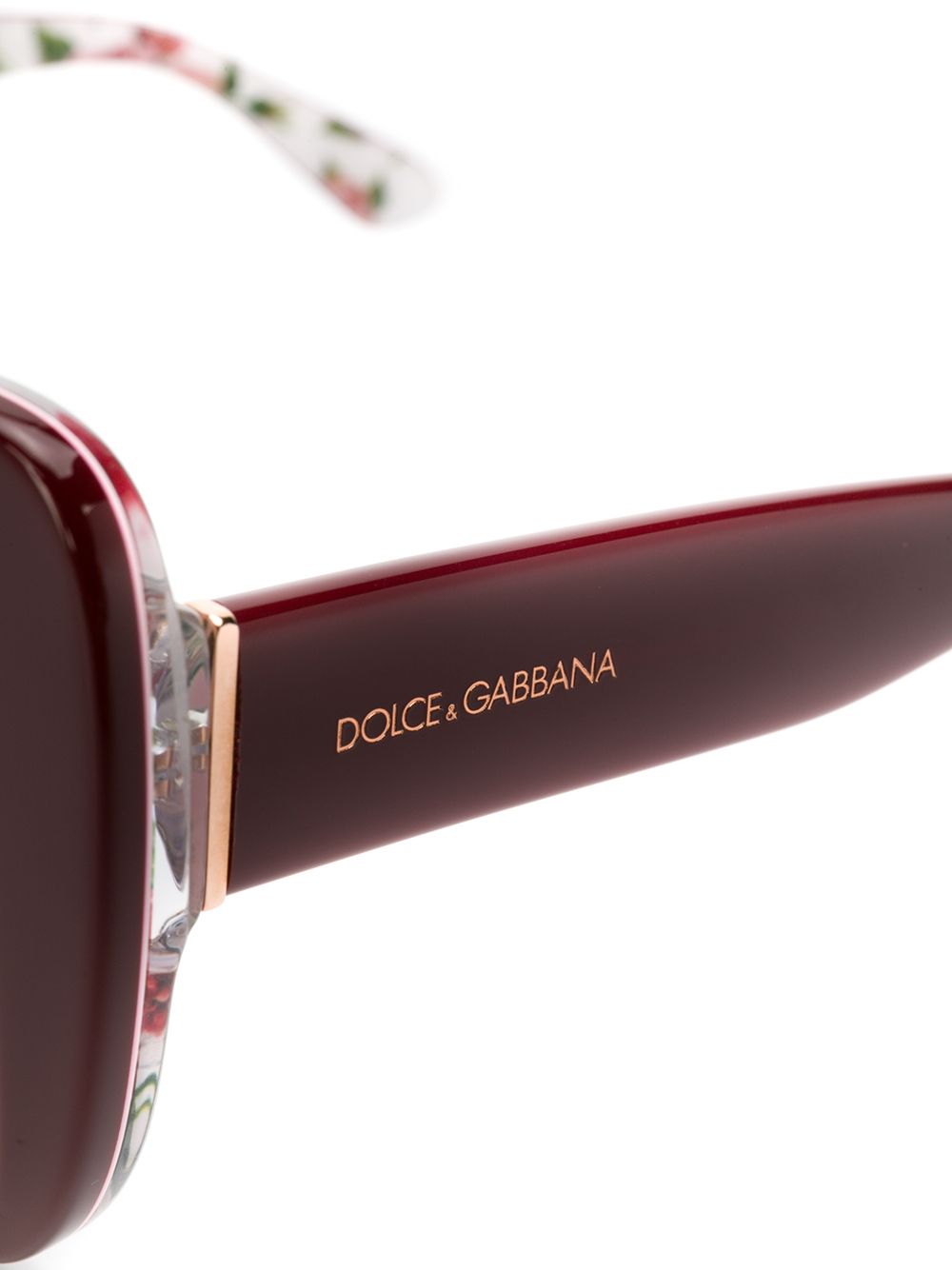 фото Dolce & gabbana eyewear солнцезащитные очки в оправе 'кошачий глаз'