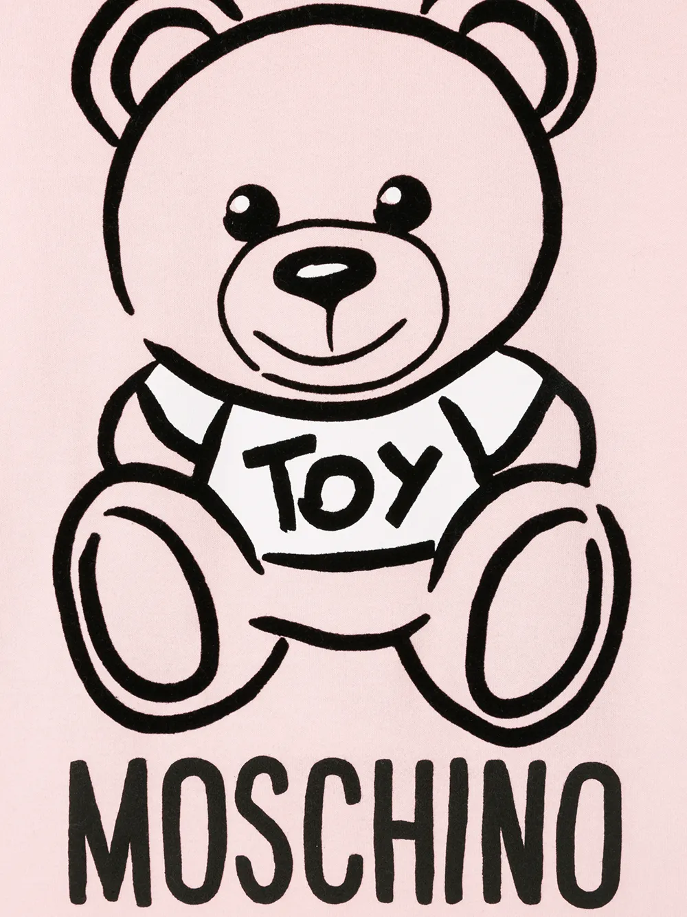 фото Moschino kids платье с логотипом