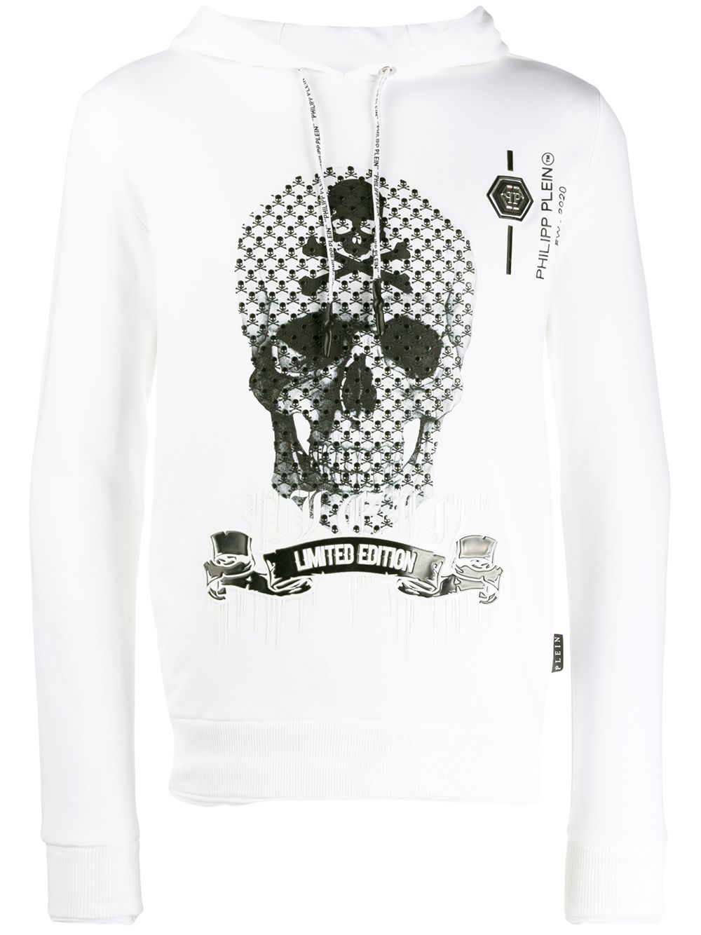 фото Philipp Plein худи с принтом Skull