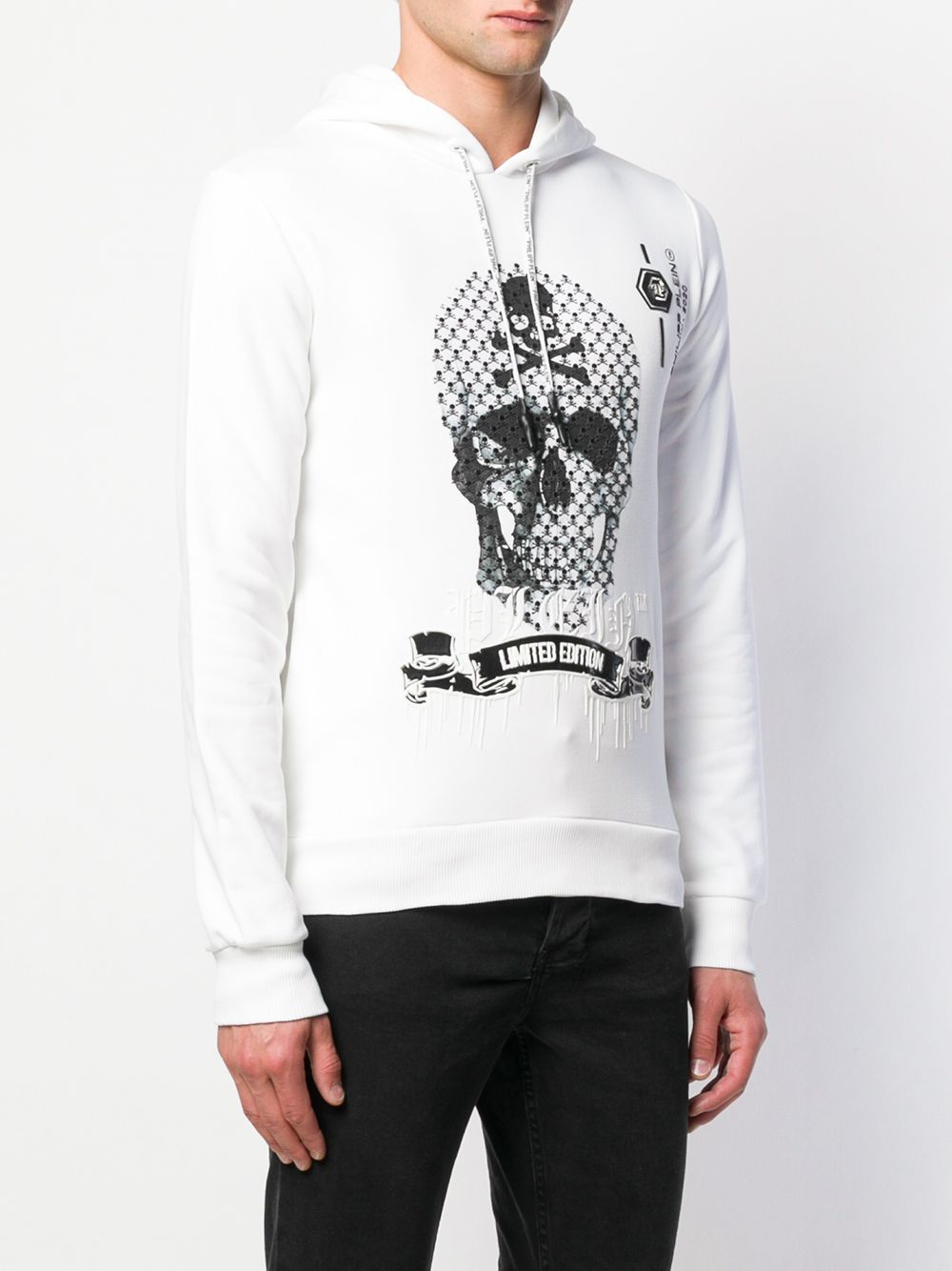 фото Philipp Plein худи с принтом Skull