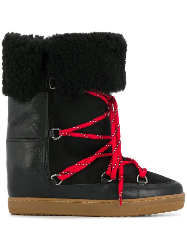 isabel marant leather boots