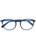 TOM FORD Eyewear TF5583B round frame glasses - Blue