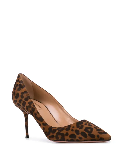 Aquazzura Leopard Print Pumps Ss20 | Farfetch.com