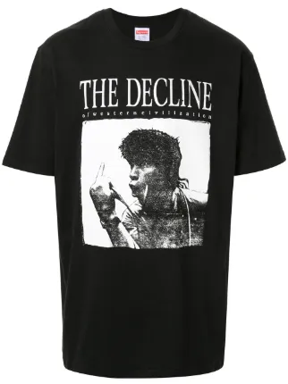 Supreme Playera Decline Of Western Civilization - Farfetch