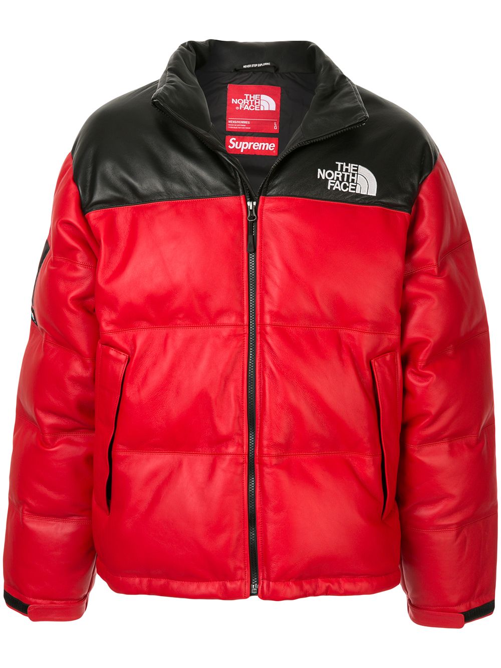 фото Supreme куртка tnf nupste