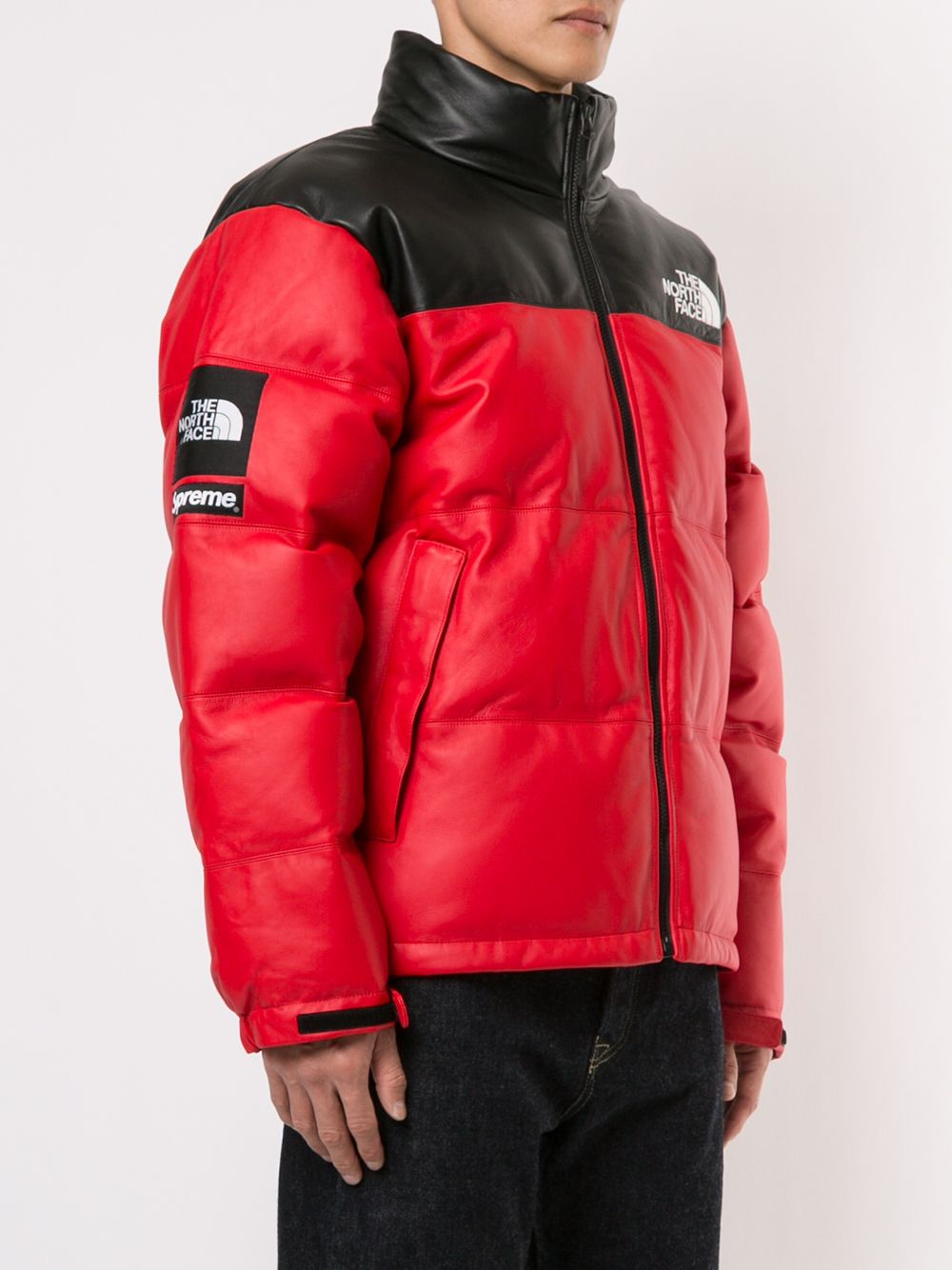 фото Supreme куртка tnf nupste