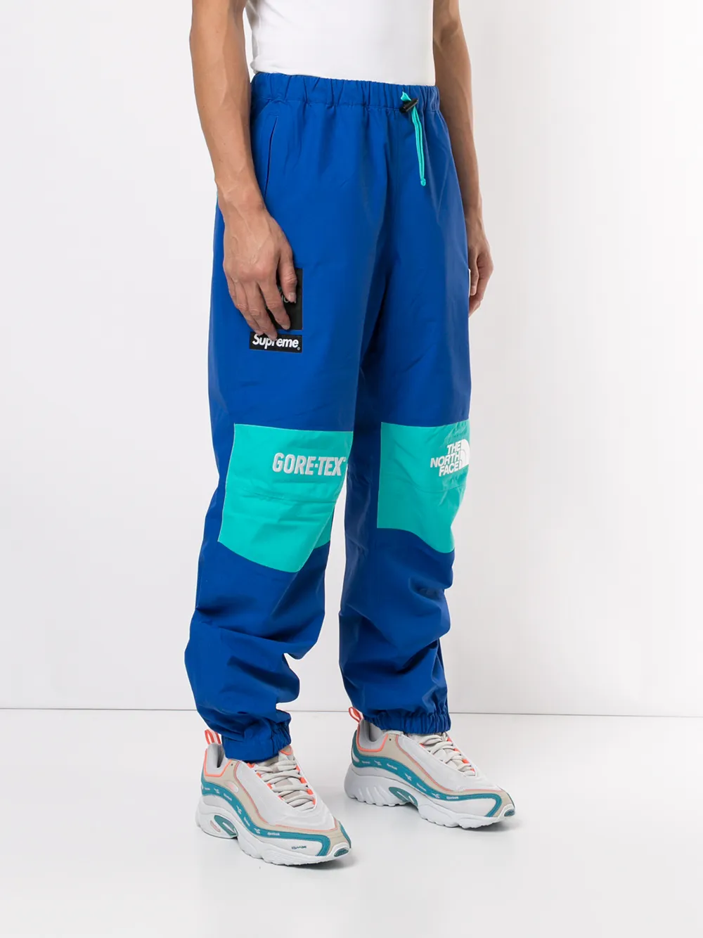 blue north face pants