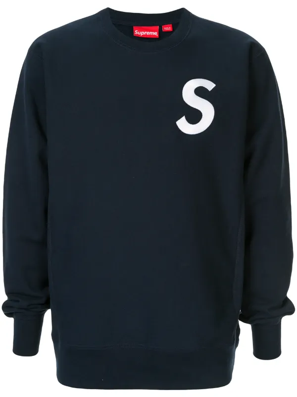 supreme logo sweatshirt