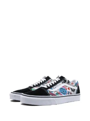 vans old skool with design