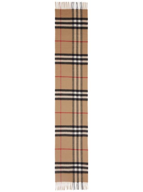 Burberry cashmere Classic Check scarf