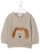 الصورة 1 من Stella McCartney Kids كنزة مزينة بشكل وجه كلب