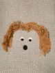 Stella McCartney Kids كنزة مزينة بشكل وجه كلب