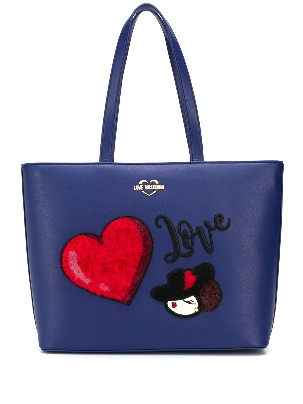 фото Love Moschino сумка-шопер Love