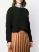 L'Autre Chose cropped ribbed jumper
