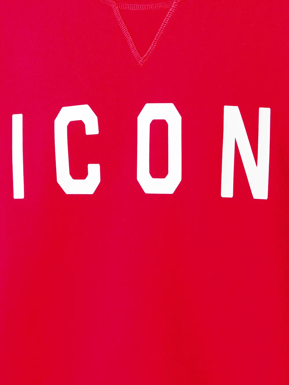 DSQUARED2 Sweater met Iconprint Rood