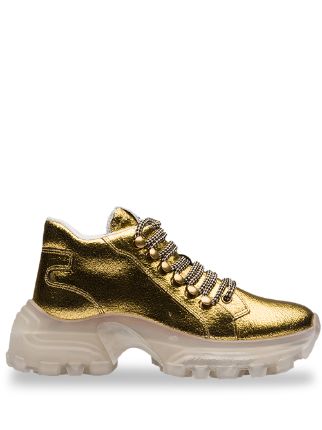 miu miu steel toe sneakers