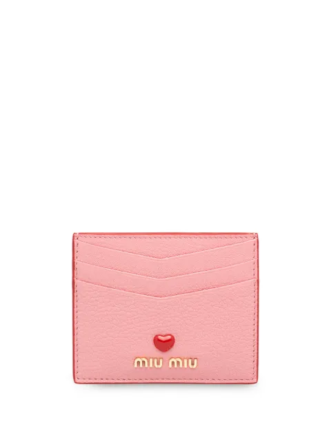 Miu Miu マドラス ラブ カードケース - Farfetch