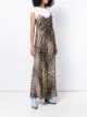 GANNI leopard print maxi dress