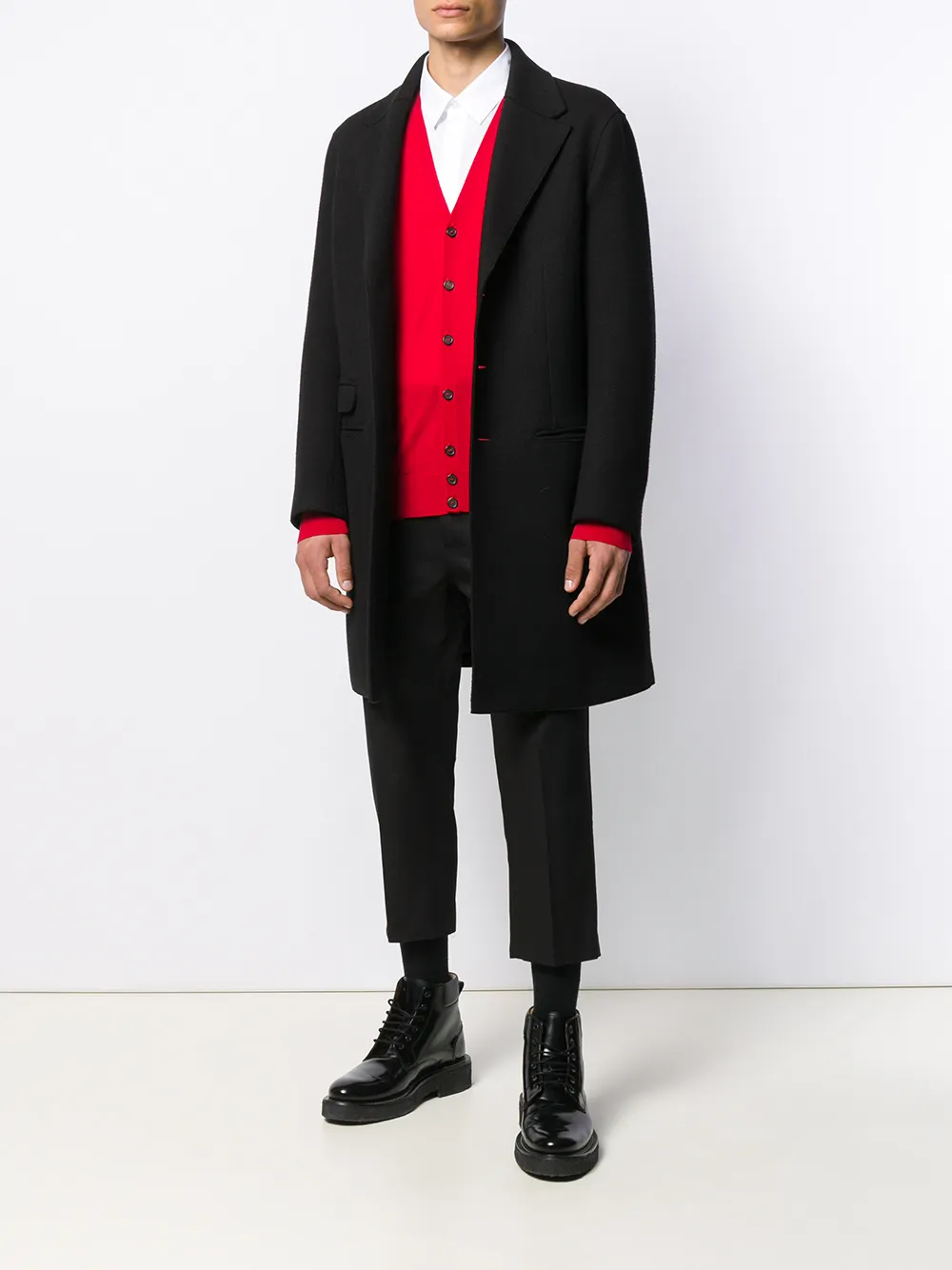 DSQUARED2 Getailleerd vest Rood