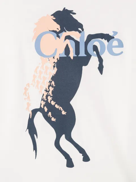 CHLOÉ PRINTED T-SHIRT