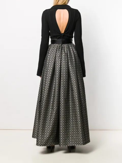 ETRO PATTERNED FULL SKIRT