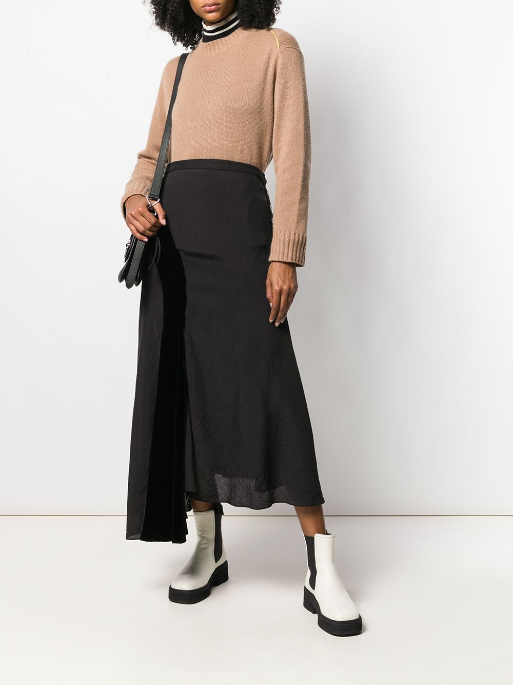 фото Loewe юбка макси асимметричного кроя