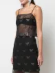 Fleur Du Mal sheer embroidered top
