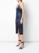 Fleur Du Mal piped midi dress