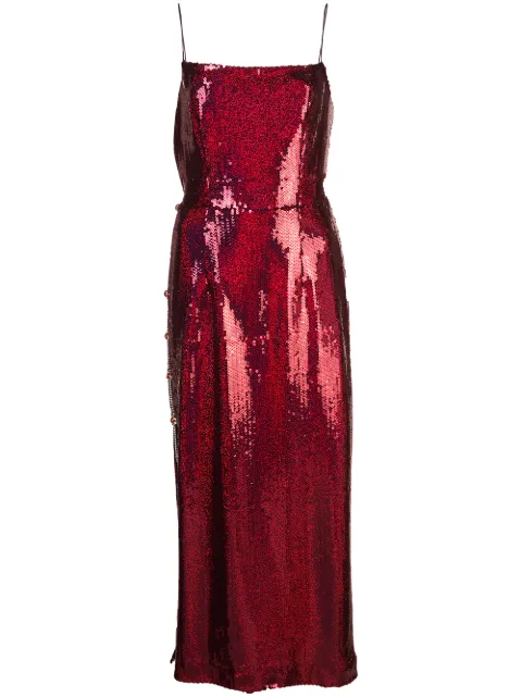 Markarian Lady Sequined Midi Dress 