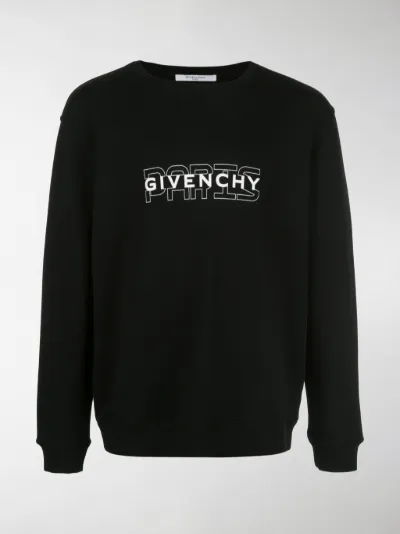 Givenchy Paris logo sweatshirt black 