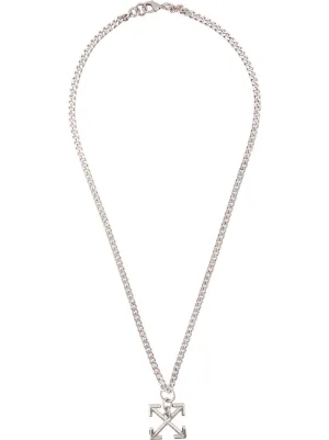 collier à pendentif logo