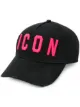 Image 1 of Dsquared2 icon distressed baseball cap