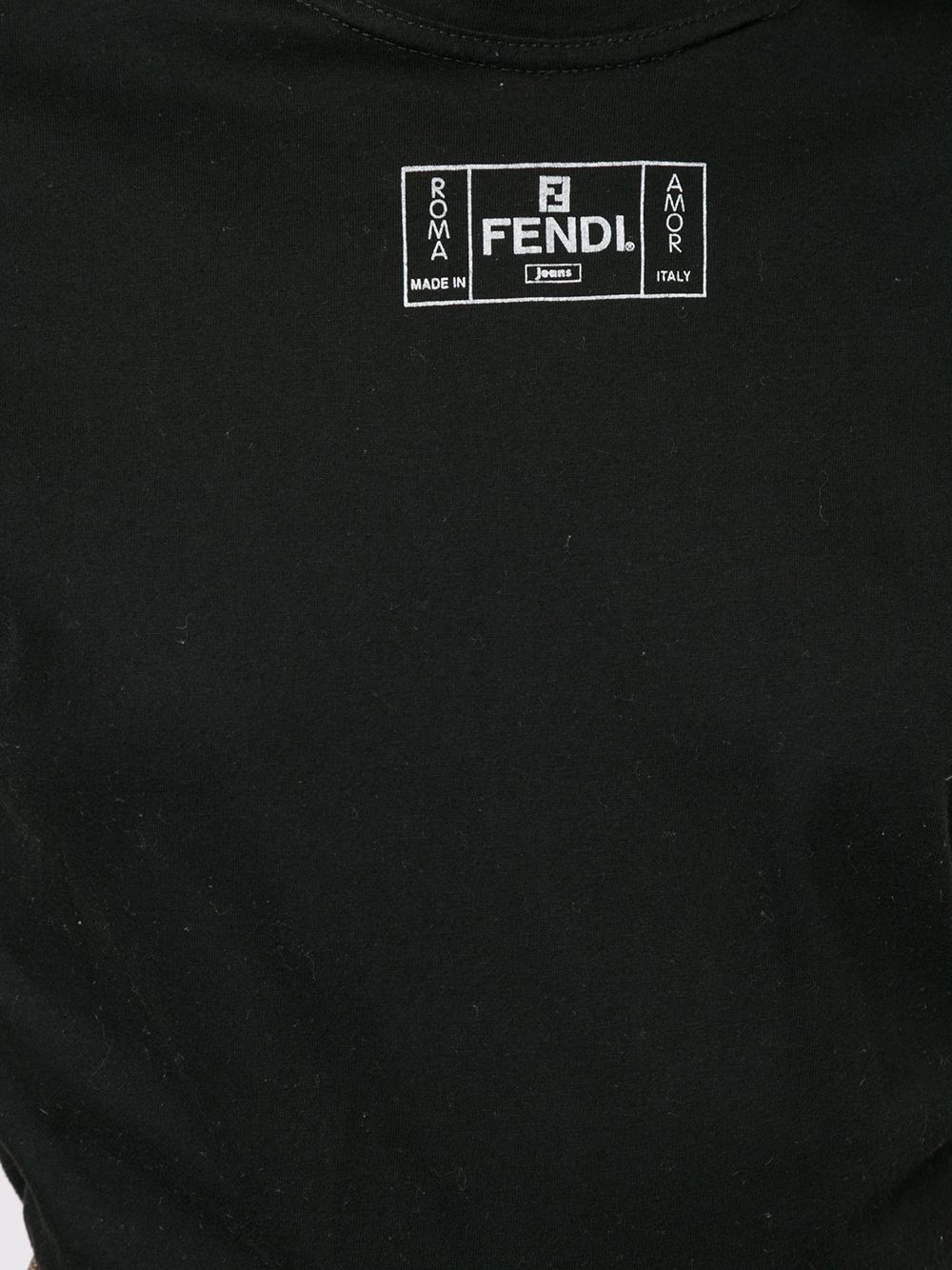 фото Fendi pre-owned футболка с логотипом