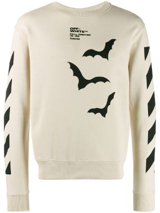 off white bat hoodie