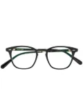 Garrett Leight square frame glasses - Black