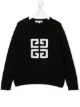 الصورة 1 من Givenchy Kids كنزة منسوجة بطبعة بحروف