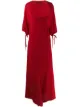 الصورة 1 من Yohji Yamamoto Pre-Owned فستان طويل برقبة مستديرة