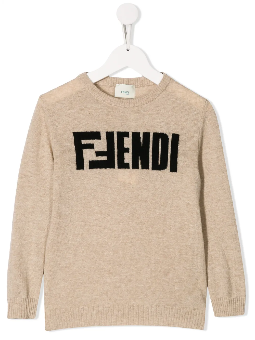 Fendi Kids джемпер с логотипом