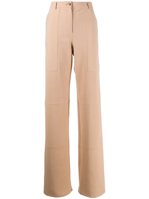 Nina Ricci long wide-leg trousers