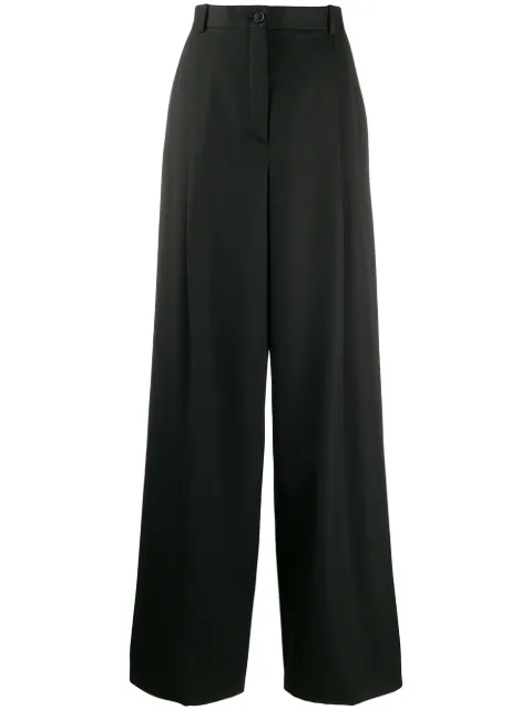 Nina Ricci long wide-leg trousers