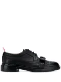 Thom Browne bow-detailing pebbled brogues - Black