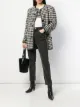 الصورة 2 من Versace Pre-Owned معطف كاروهات بدون ياقة 1980