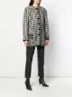 Versace Pre-Owned معطف كاروهات بدون ياقة 1980