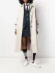 Image 2 of Thom Browne raglan-sleeve waterproof trench overcoat