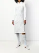 الصورة 2 من Thom Browne فستان ميدي منسوج ومخطط