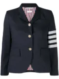 Thom Browne 4-Bar plain weave suiting jacket - Blue