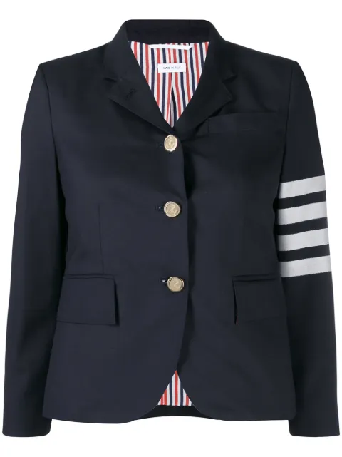 Thom Browne blazer tejido con detalle de cuatro rayas