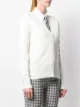 Thom Browne 4-Bar crepe V-neck cardigan