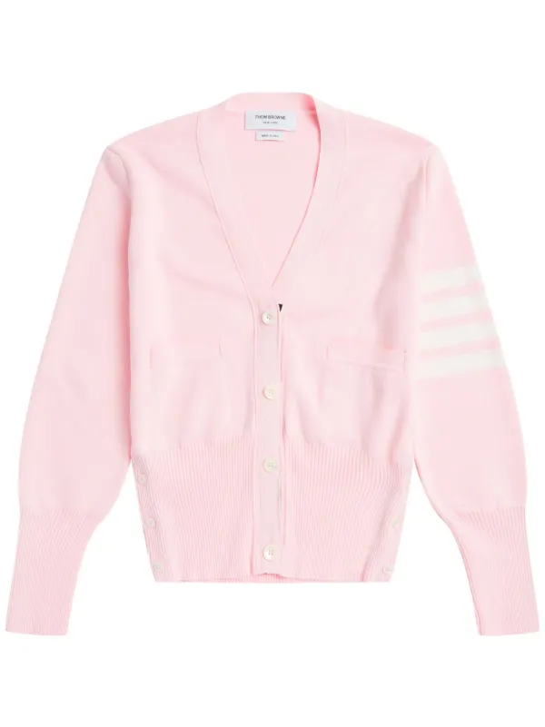 【送料&関税込】Thom Browne 4bar Stripe Cardigan Classic Cashmere 4 Bar Crew Neck Cardigan | Thom Browne