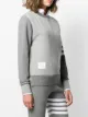 Thom Browne 4-Bar loopback crew neck sweatshirt